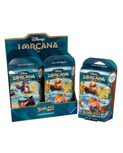 Disney Lorcana: Set 6 - Azurite Sea - Starter Deck Display (8 pcs) - DE