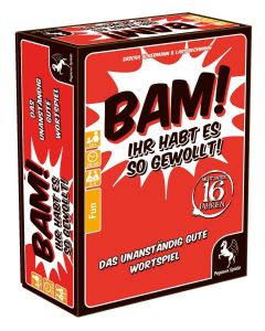 Pegasus Spiele 18302G - BAM! Ihr habt es so gewollt