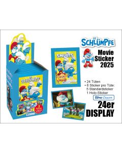 Die Schlümpfe – Movie 2025 Sticker – 24er DISPLAY