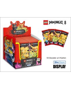 LEGO NINJAGO Trading Cards Serie 8 Next Level – 50er DISPLAY