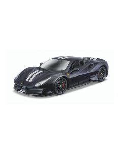 Bburago 18-26026B - 1:24 Race & Play Ferrari 488 Pista blau - Modellauto