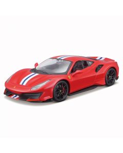 Bburago 18-26026 - 1:24 Race & Play Ferrari 488 Pista rot - Modellauto