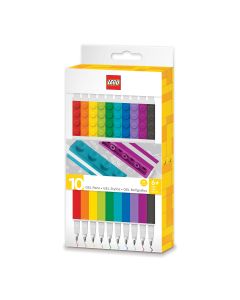 LEGO® Gelstift - 10 verschiedene Farben