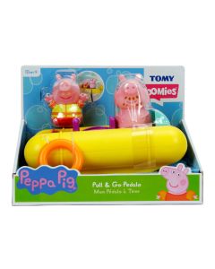 Tomy E73107 - Peppa Wutz Pedalo mit Papa Wutz - Badespielzeug