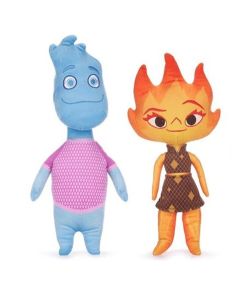 Disney Elemental - Plüschfiguren  - 4 Stück im Sortiment   - ca. 35 cm