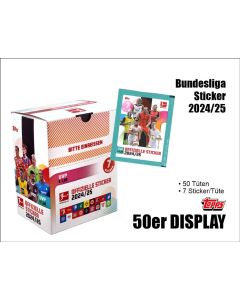 Topps Bundesliga Sticker 2024/2025 – 50er DISPLAY