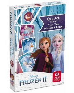 Disney Frozen 2 / Die Eiskönigin - Quartett & Aktionsspiel