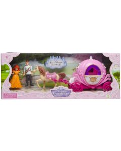 Märchen Kutsche mit 2 Figuren