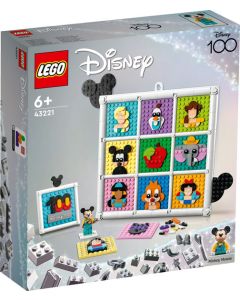 LEGO® 43221 - Disney 100 Jahre Zeichentrickikonen (1022 Teile)