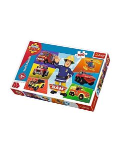 Feuerwehrmann Sam Fahrzeuge - Puzzle 100 Teile