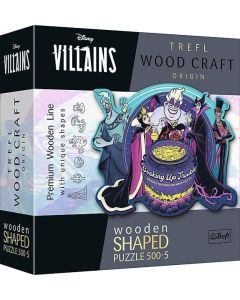 Disney Villains - Holz Puzzle Sonderform 500 + 5