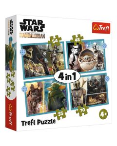 Star Wars - Puzzle 4in1 35-70 Teile