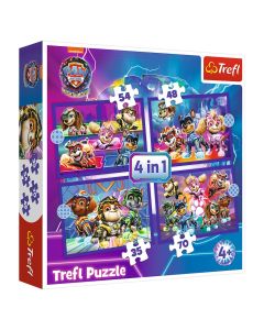 Paw Patrol Film - 4 in 1 Puzzle 35, 48, 54, 70 Teile