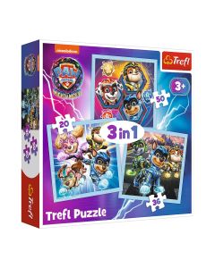 Paw Patrol Film - 3 in 1 Puzzle
