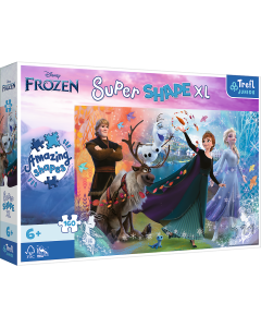 Disney Frozen / Die Eiskönigin - Junior Super Shape XL Puzzle 160 Teile