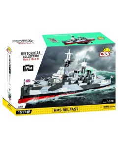COBI-4844- Konstruktionsspielzeug - HC WWII - HMS BELFAST IWM