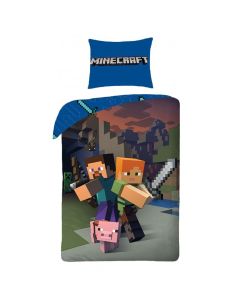 Minecraft - Bettwäsche - 140 x 200 cm + 70 x 90 cm