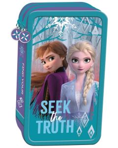 Disney Frozen / Die Eiskönigin - Doppeldeckermäppchen mit Inhalt