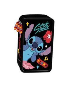 Disney Stitch Black Aloha - Mäppchen mit Inhalt