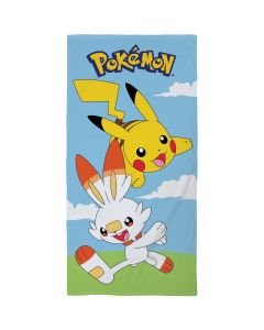 Pokemon Pikachu Scorbunny - Strandtuch - 70 x 140 cm