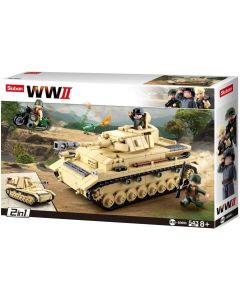 Sluban M38-B0693 - Army WWII - Deutscher Panzer