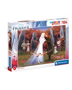 Clementoni 25719 - 104 Teile Puzzle - Frozen 2/ Die Eiskönigin 2
