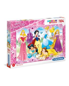 Clementoni 27086 - 104 Teile Puzzle - Disney Princess