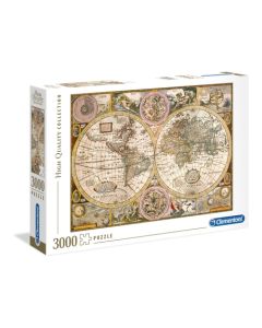 High Quality Collection - 3000 Teile Puzzle - Alte Karte