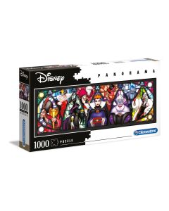 Clementoni 39516 - Disney Villains - 1000 Teile Puzzle - Panorama Collection