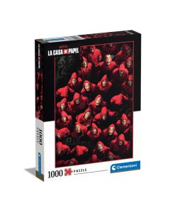 Clementoni 39654 - 1000 Teile Puzzle - Netflix - La Casa de Papel