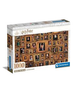 Clementoni 39786 - 1000 Teile Puzzle - Impossible Harry Potter Compact - Harry Potter