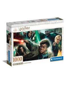 Clementoni 39788 - 1000 Teile Puzzle - Harry Potter Compact - Harry Potter