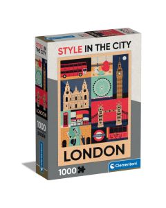 1000 Teile Puzzle Style in the City Compact - London