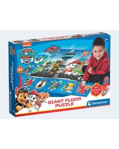 Clementoni 61970 - Quiz-Bodenpuzzle Paw Patrol (Jungen)