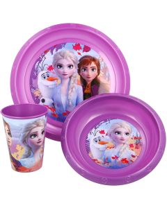 Disney Frozen 2/ Die Eiskönigin 2 - 3 -teiliges Geschirrset
