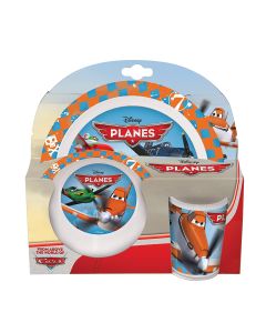 Disney Planes - 3-teiliges Melamin Set