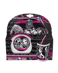 Monster High - 3-teiliges Melamin Set