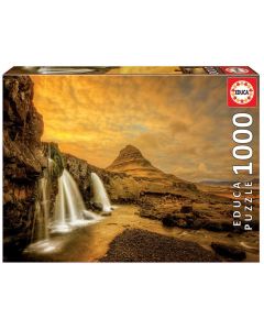 Educa Puzzle 9217971 - Kirkjufellsfoss Waterfall - 1000 Teile Puzzle