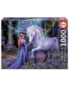 Educa Puzzle 9218494 - Bluebell woods - 1000 Teile Puzzle