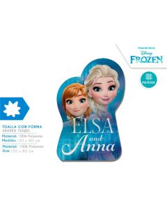 Disney Frozen/ Die Eiskönigin - Form-Badetuch
