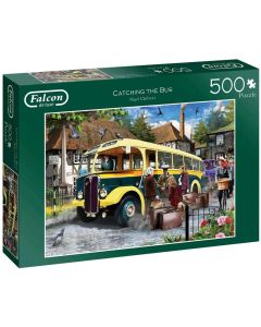 11260 - Falcon Deluxe - Catching The Bus - 500 Teile Puzzle