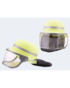 Feuerwehrhelm mit Visier - 28 cm