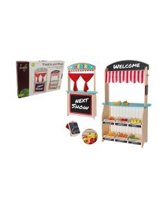 2 in 1 Schauplatz und Geschäft mit Zubehör