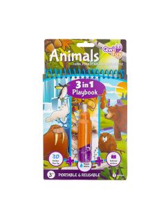 Qwi Toy 3 in 1 Spielbuch - Tiere