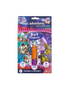 Qwi Toy 3 in 1 Spielbuch - Magische Abenteuer