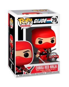 Funko 56111 - Pop! G.I. Joe Cobra Red Ninja Exclusive #79