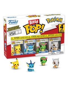 Funko 81132 - Bitty POP - Pokémon - Serie 1 - 4er Pack