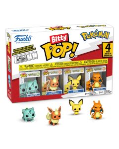 Funko 81134 - Bitty POP - Pokémon - Serie 3 - 4er Pack