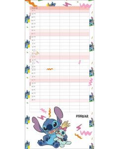 Disney Stitch - Familienplaner 2026