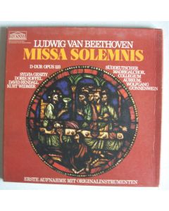 Ludwig van Beethoven (1770-1827) • Missa Solemnis 2 LP-Box • Wolfgang Gönnenwein